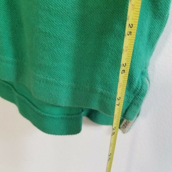 Golf Tour Large green Stripe L mens Polo Shirt Top - Picture 7 of 9